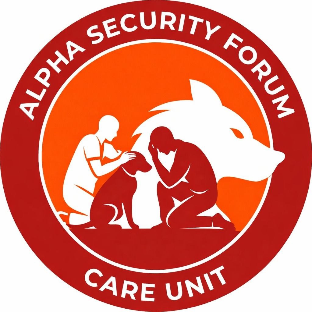 Alpha Security Forum Care Unit crest